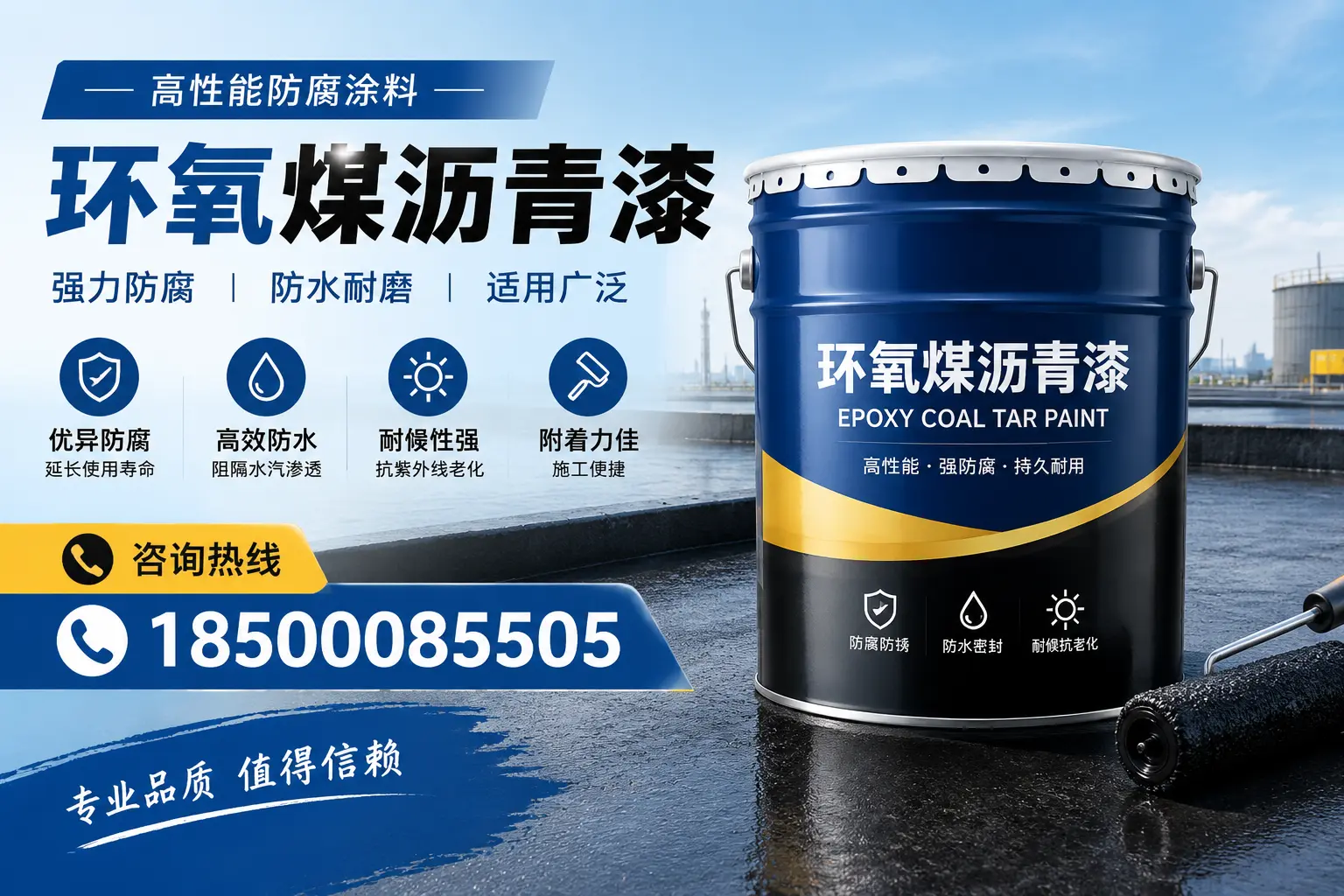 环氧煤沥青漆的主要成分与功能,邢台用户深度了解